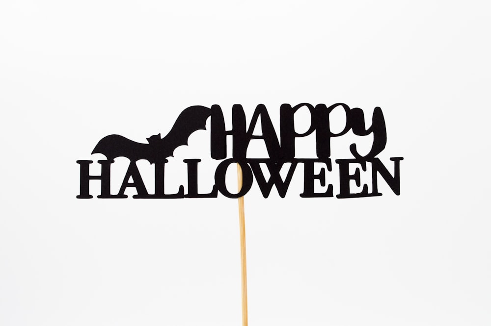 letreros de feliz Halloween