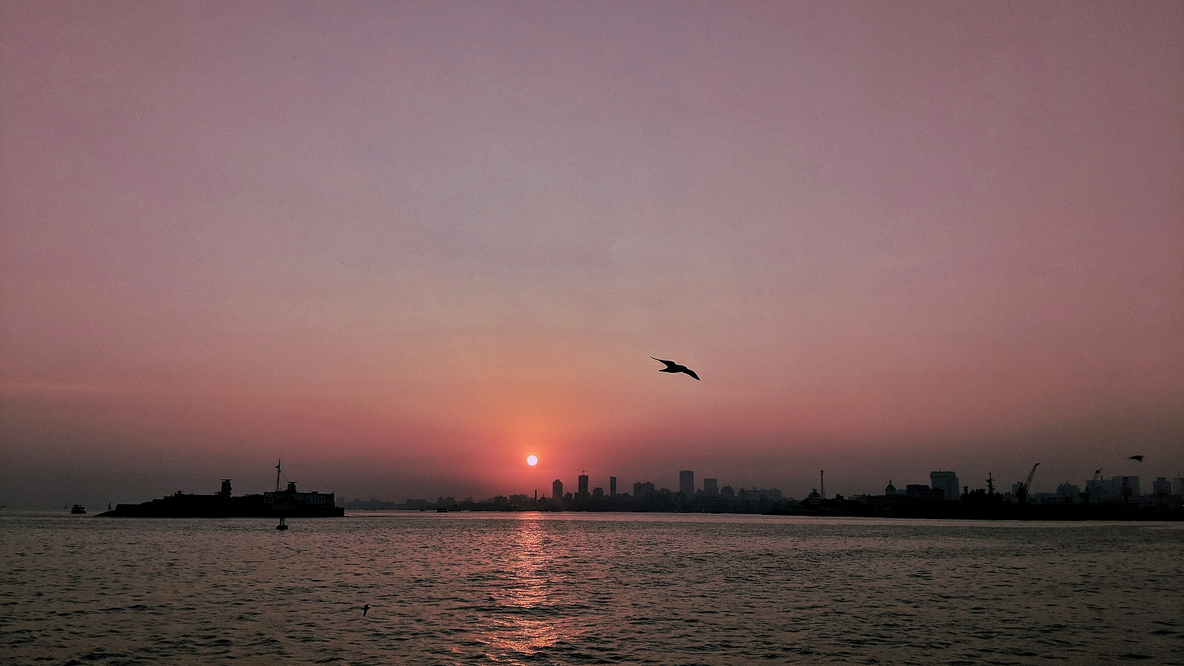Sunset in Mumbai