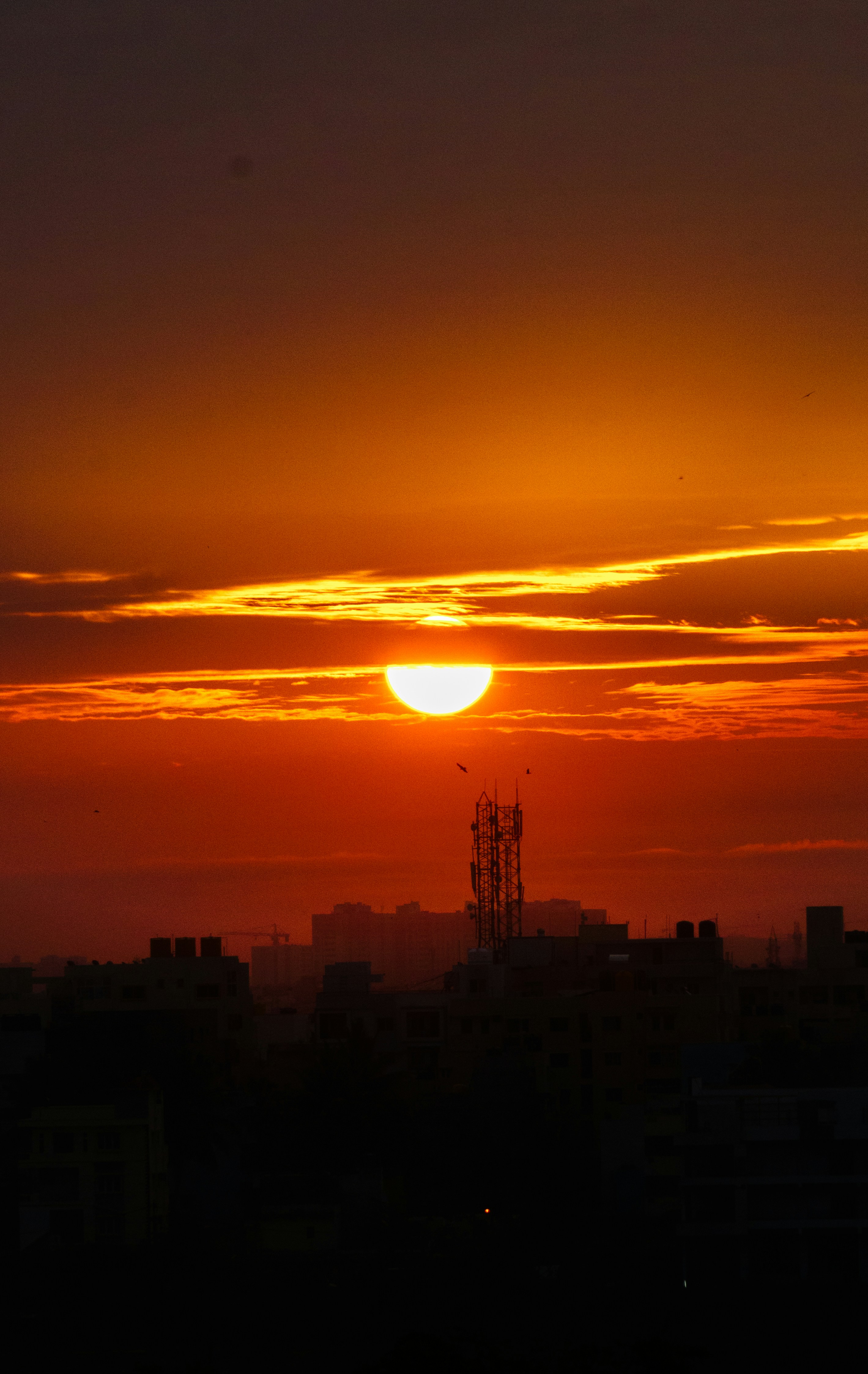 Sunrise in Bangalore