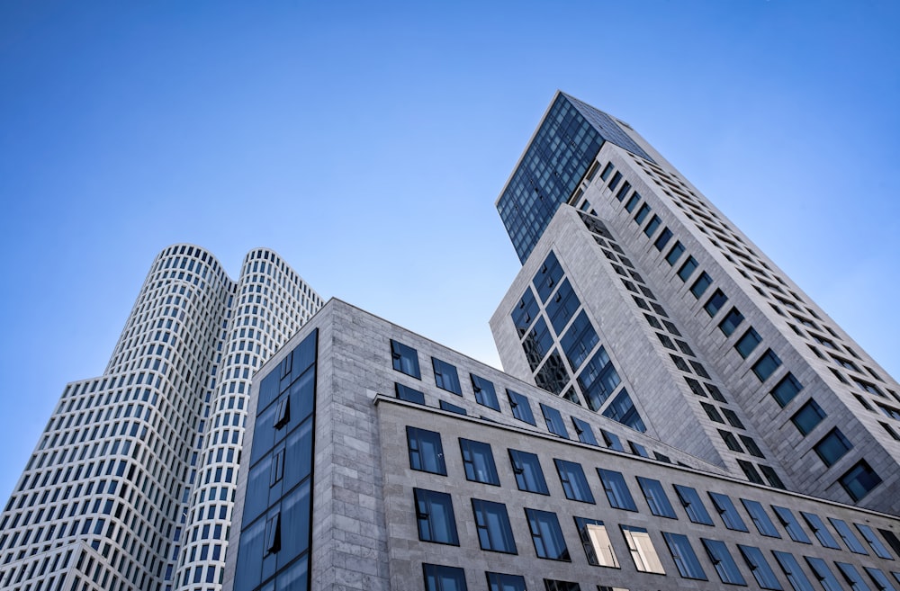 gray and black high-rise building