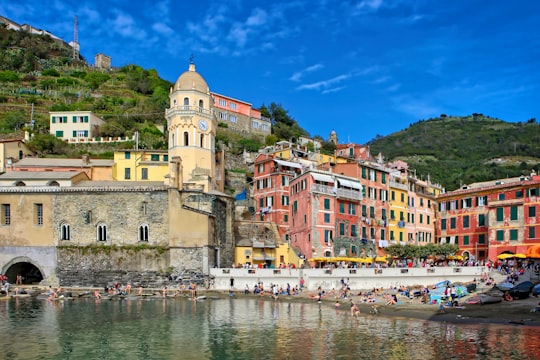 multicolored concrete building in Parco Nazionale delle Cinque Terre Italy