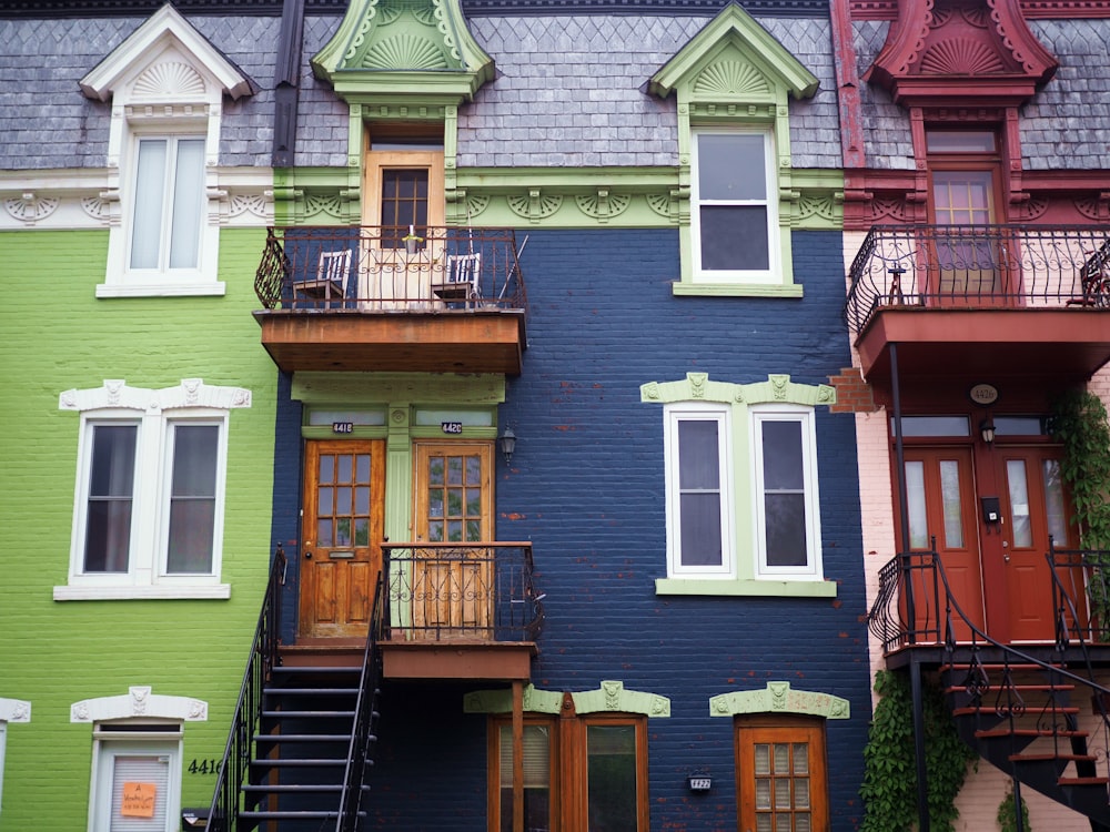 multicolored windows