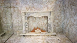 Marble fireplace surround adding warmth and style.