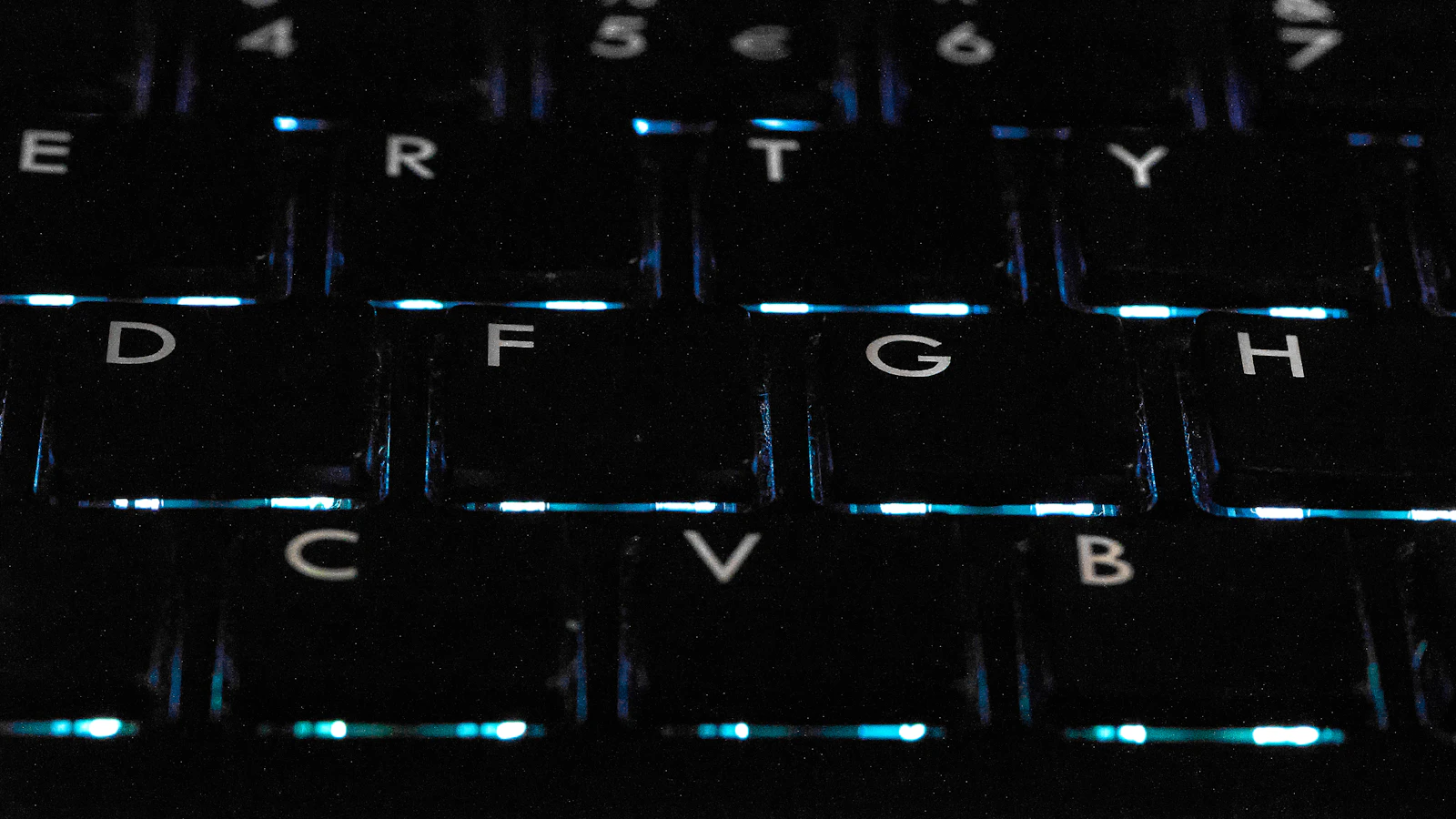Clavier rétroéclairé d'ordinateur portable