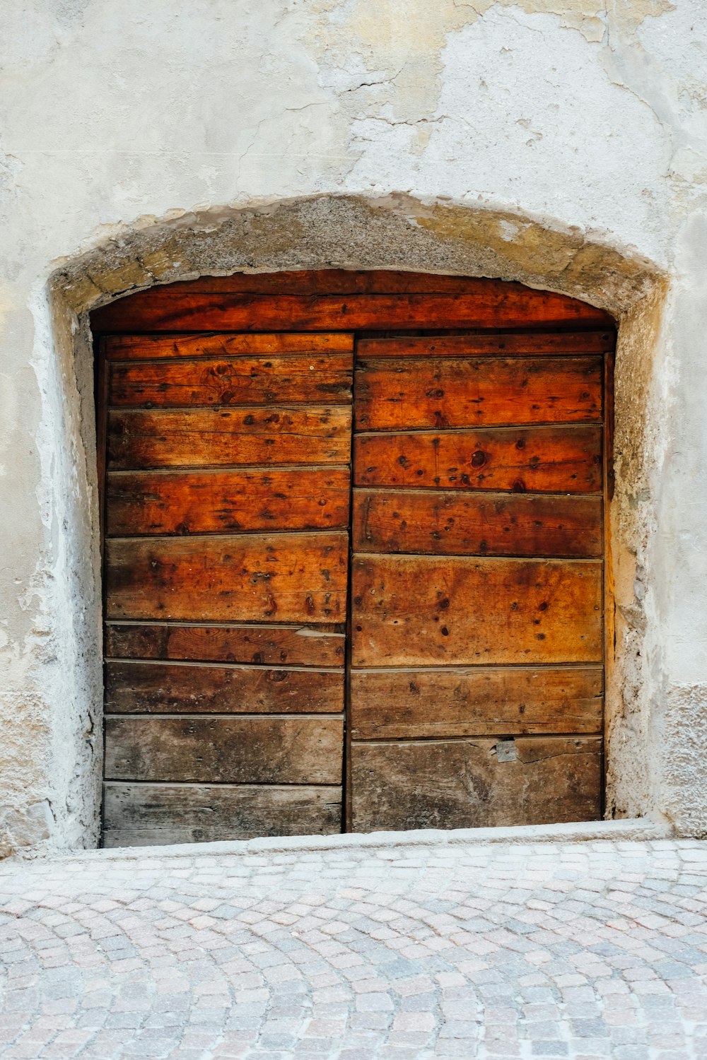 brown wooden door panel