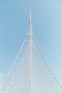 gray steel structure scenery