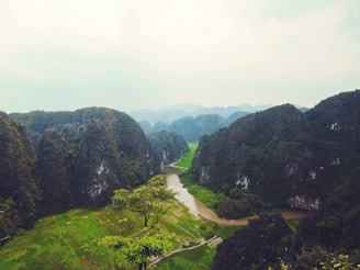 The dramatic karst landscape of Ninh Binh
