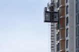 brown and white concrete building in closeup shot