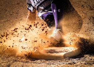 person standing on sands