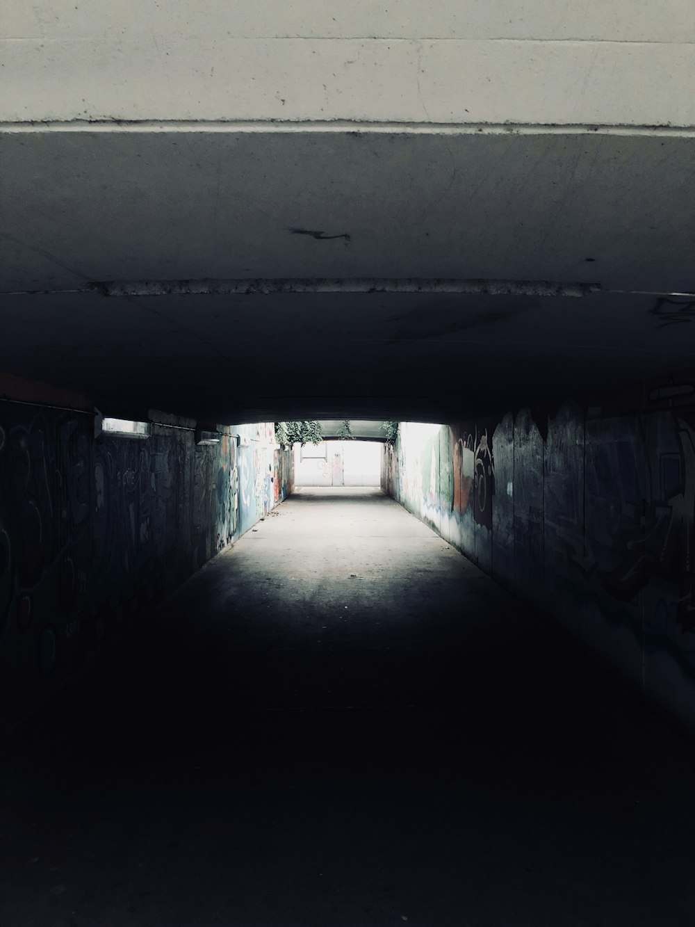 Intérieur du passage souterrain