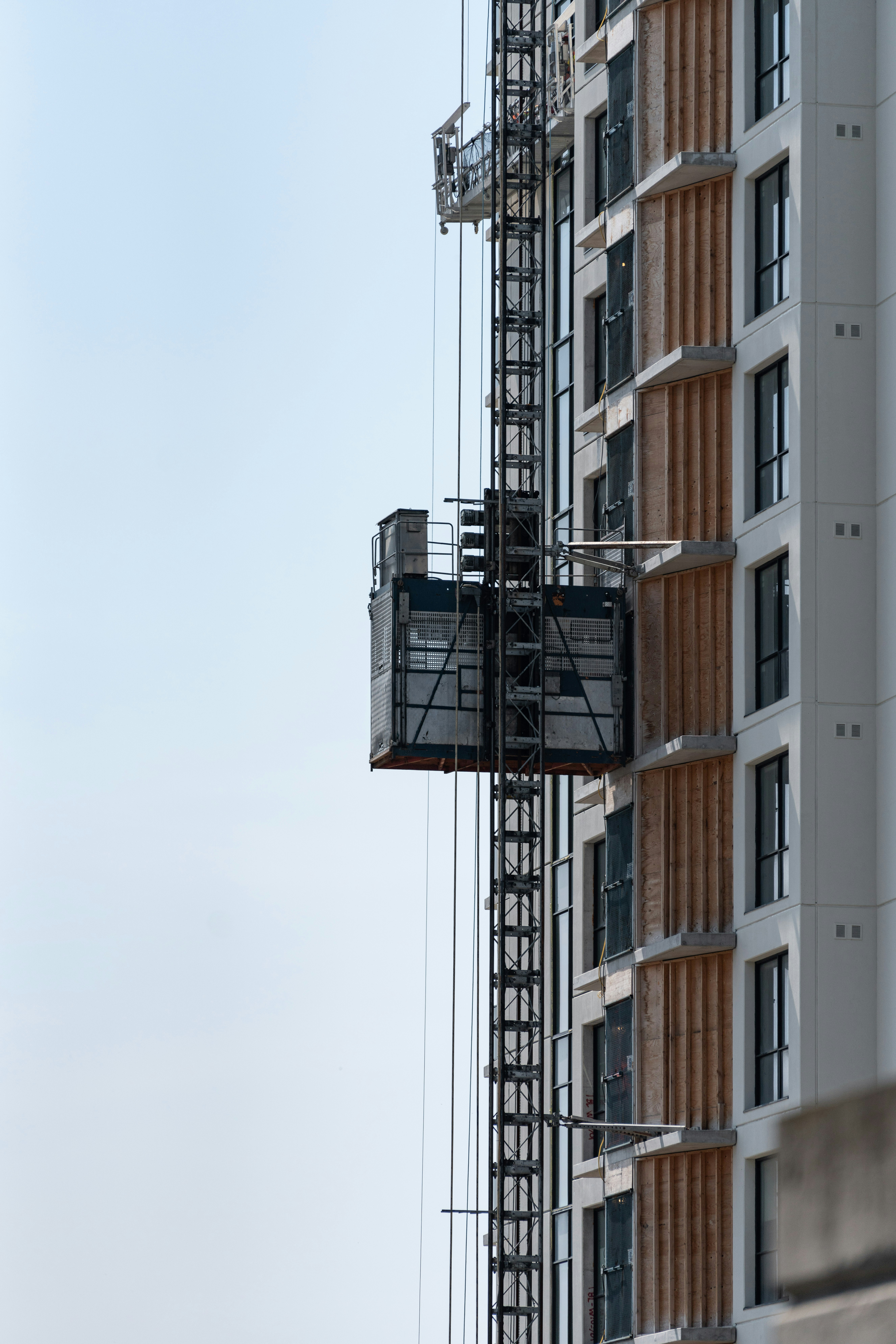 white and black concrete building at daytime