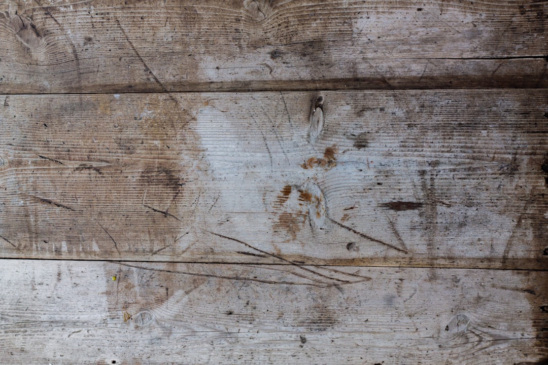  brown wood plank table