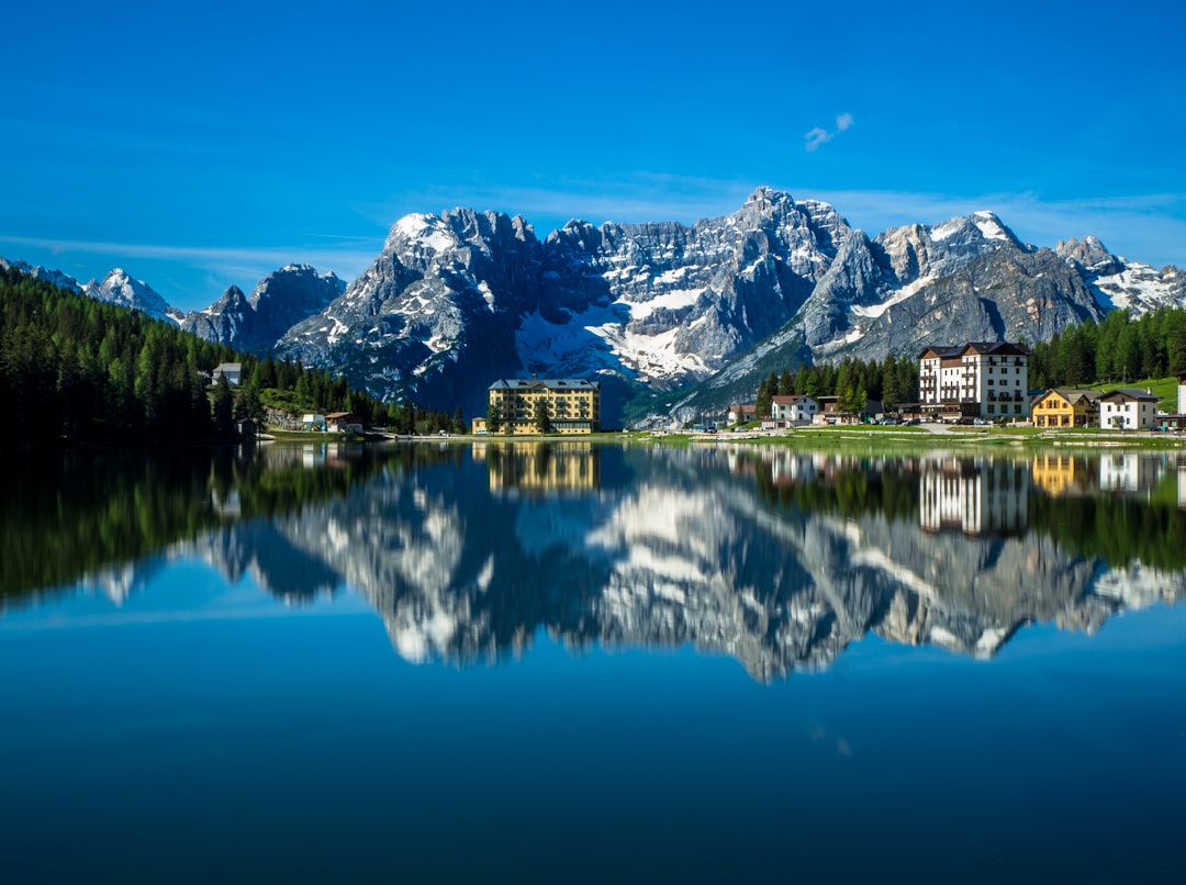 Mountain range photo spot Lake Misurina Studena Alta