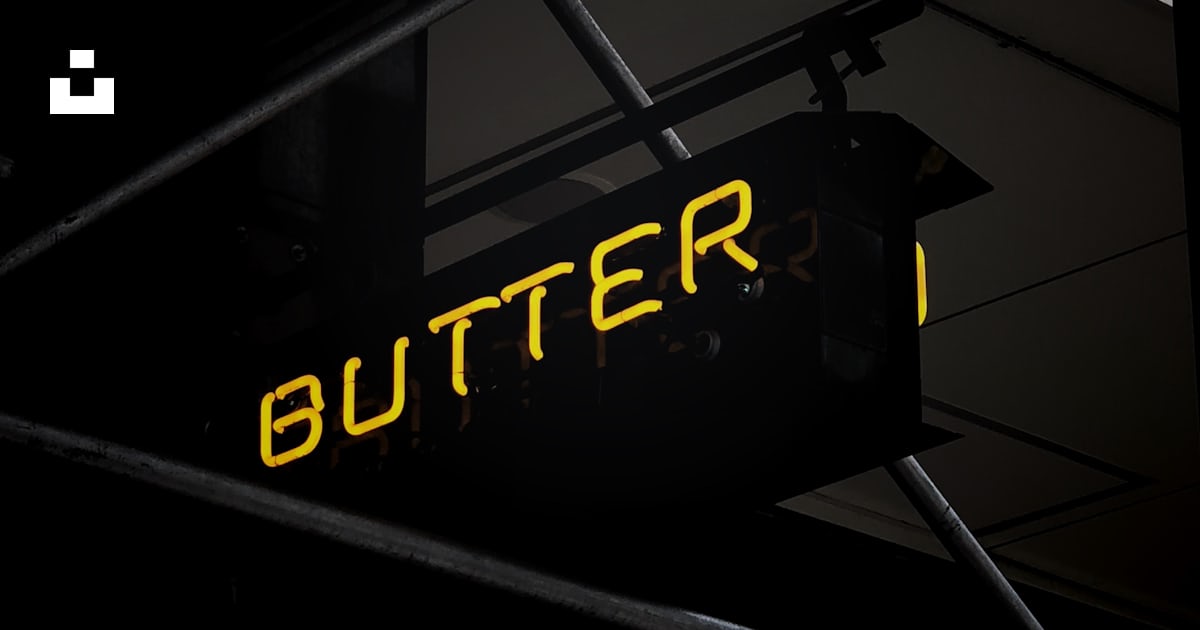 Butter neon light signage photo – Free Neon Image on Unsplash