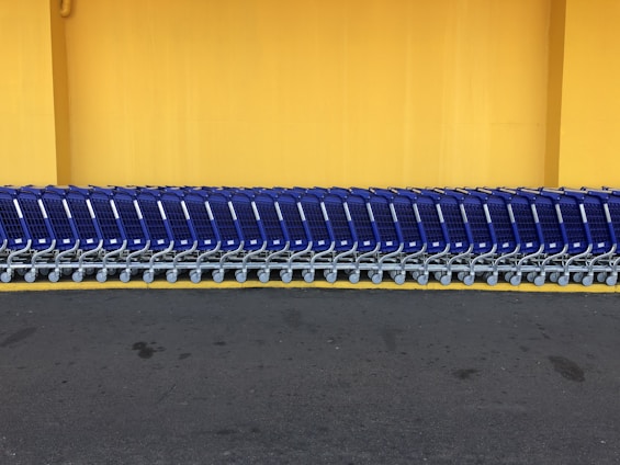 Locação de carrinhos para Supermercado
