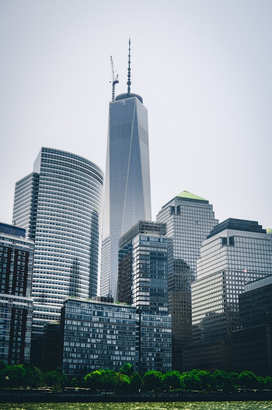 Freedom Tower, New York in Rockefeller Park United States