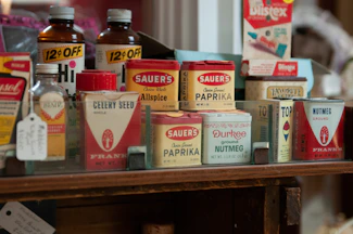 Sauer's products on table