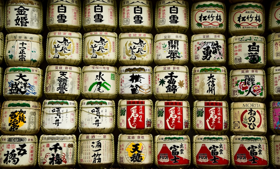 Kanji labeled case lot, What type of sake do you want?