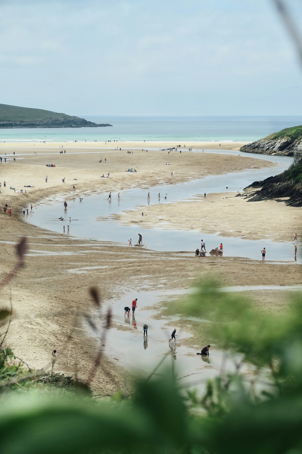 people near sea shore during daytime