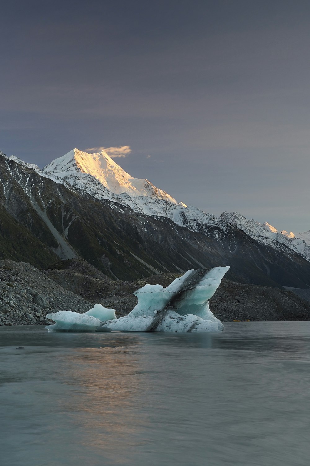 ice berg near shore