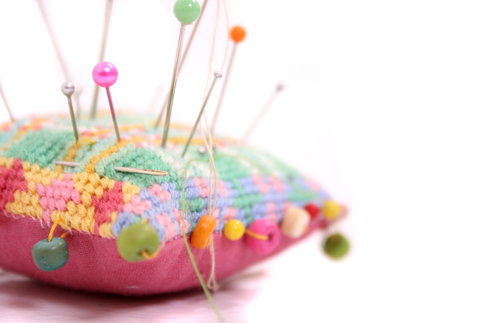 pins in pincushion