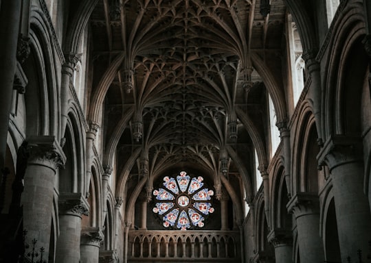brown and black building in Christ Church Cathedral United Kingdom