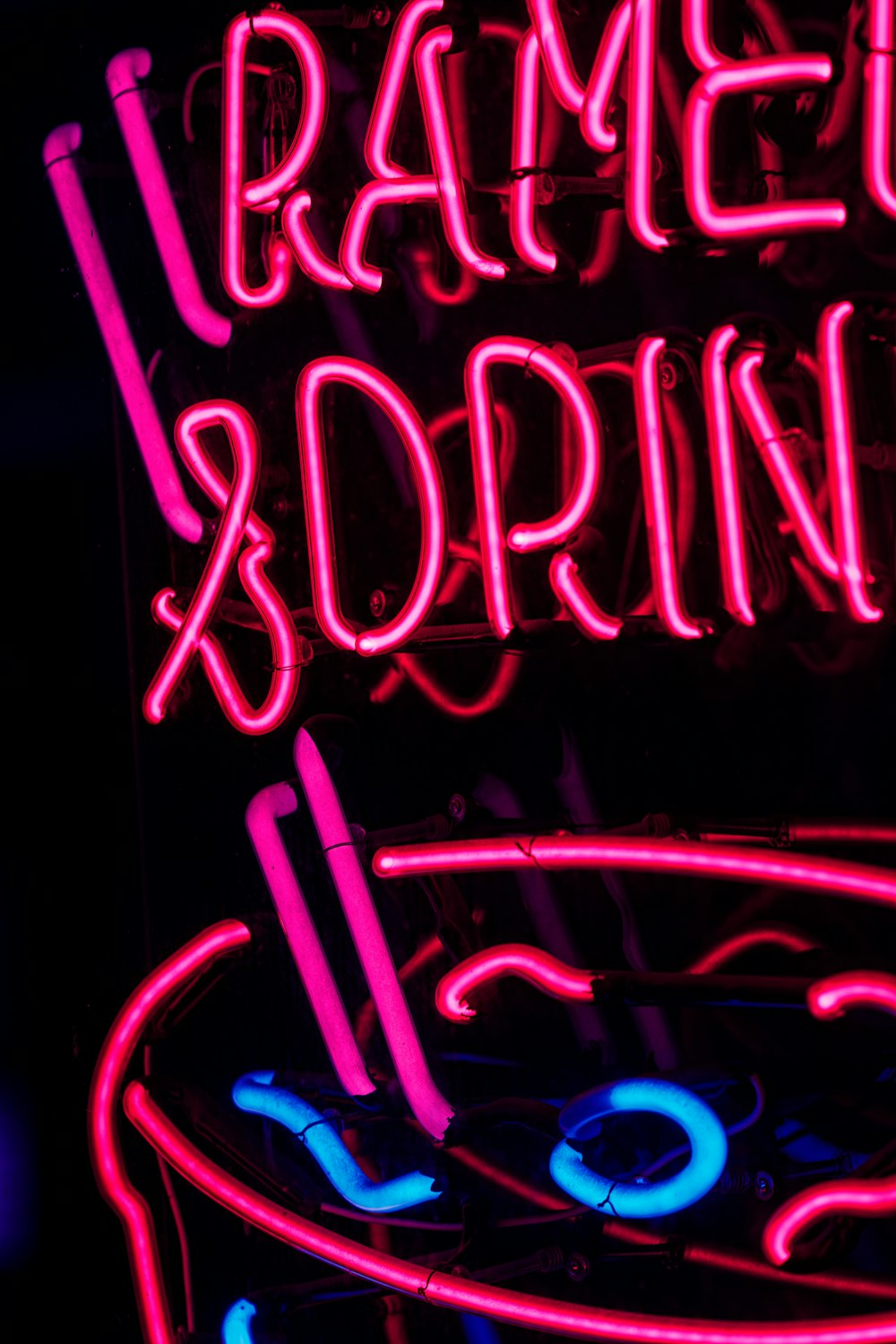 pink neon signage decor