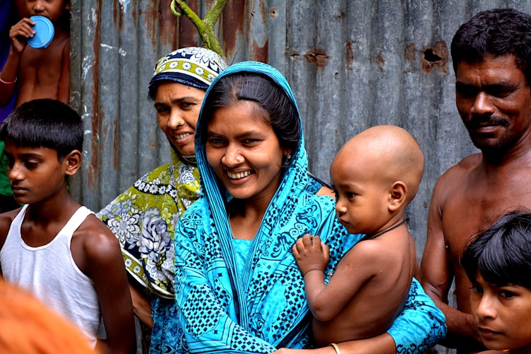 A family from a non-Western culture. ^[[Image](https://unsplash.com/photos/aeq3jJj0sUw) by [Theodor Goutas](https://unsplash.com/@tgoutas) on [Unsplash](https://unsplash.com/)]