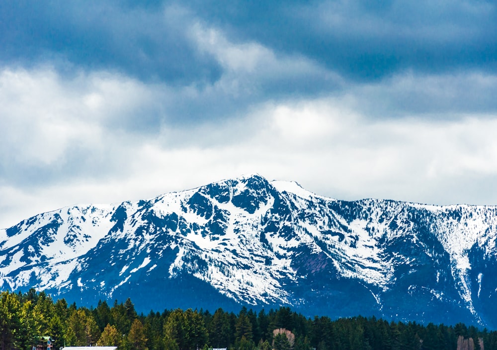 snow covered mountain