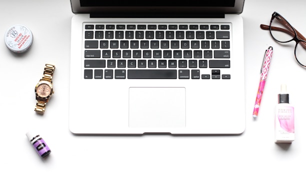 MacBook Pro near pen