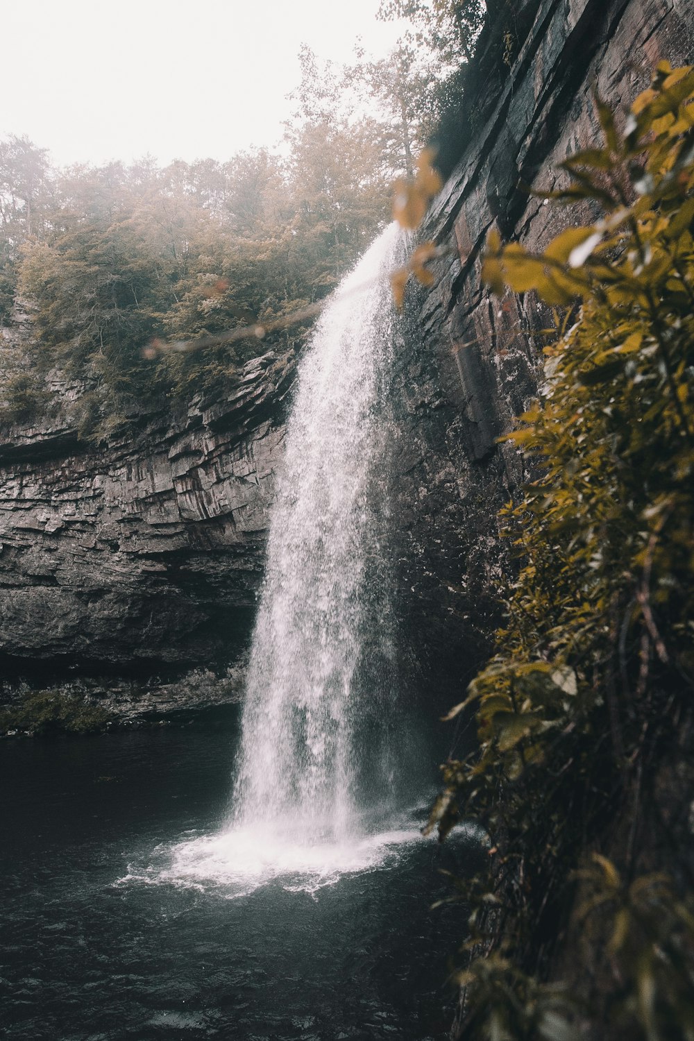 photo of waterfalls