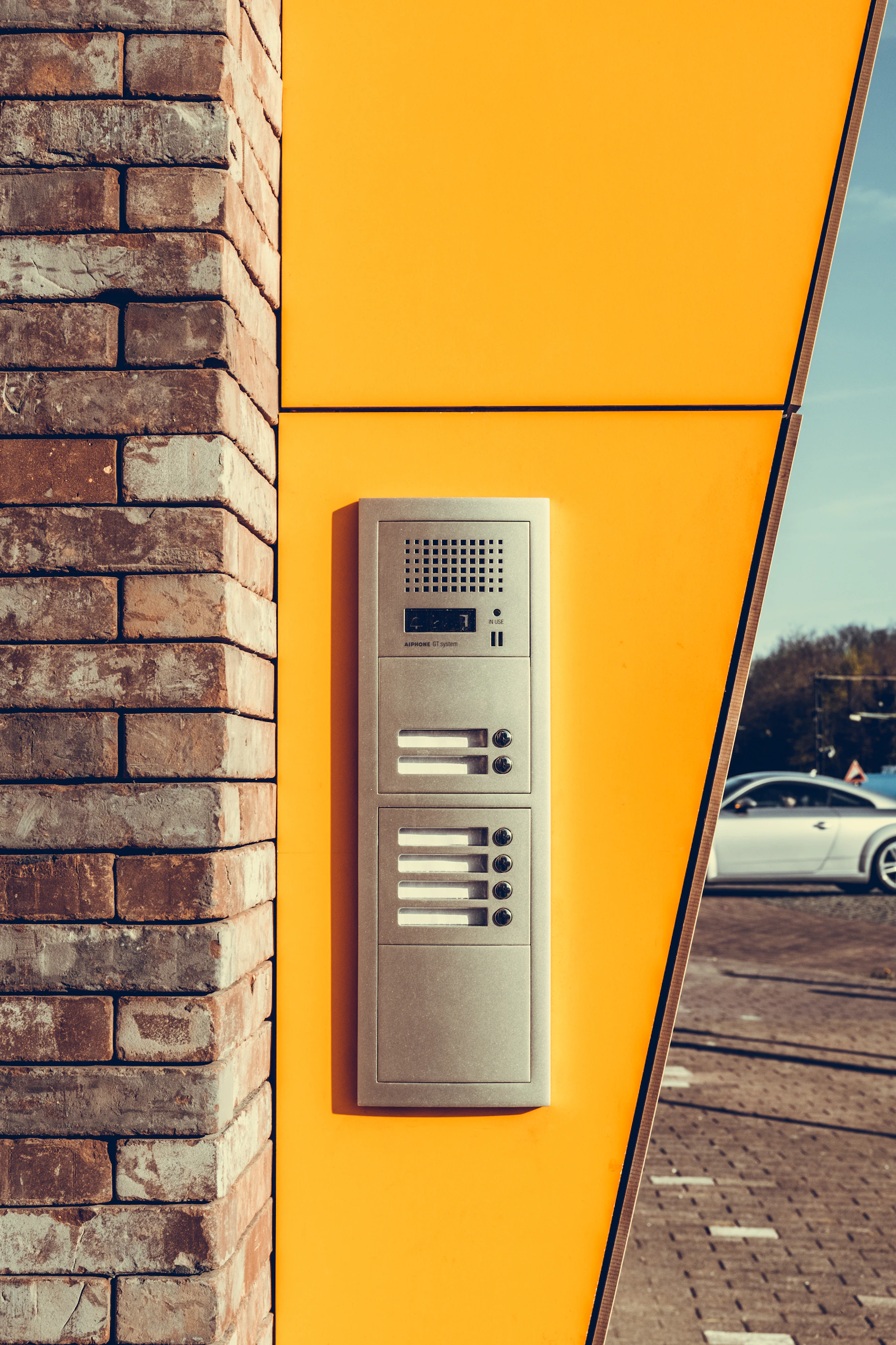 Building security alarm and entry equipment
