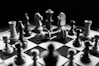chess pieces on board