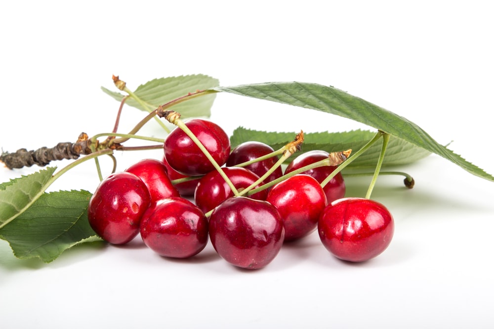 red cherries