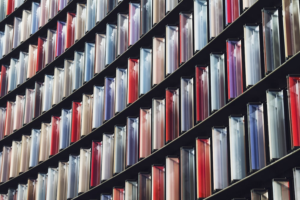 a building that has a bunch of books on it