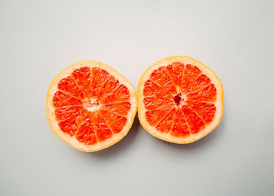 slice grapefruit