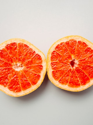 slice grapefruit