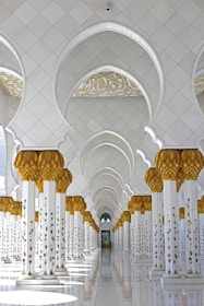 Zayed Sheikh Mosque, Saudi Arabia at daytime