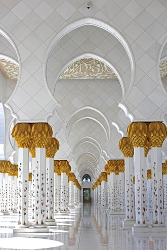 Zayed Sheikh Mosque, Saudi Arabia at daytime