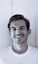 grayscale photography of man smiling