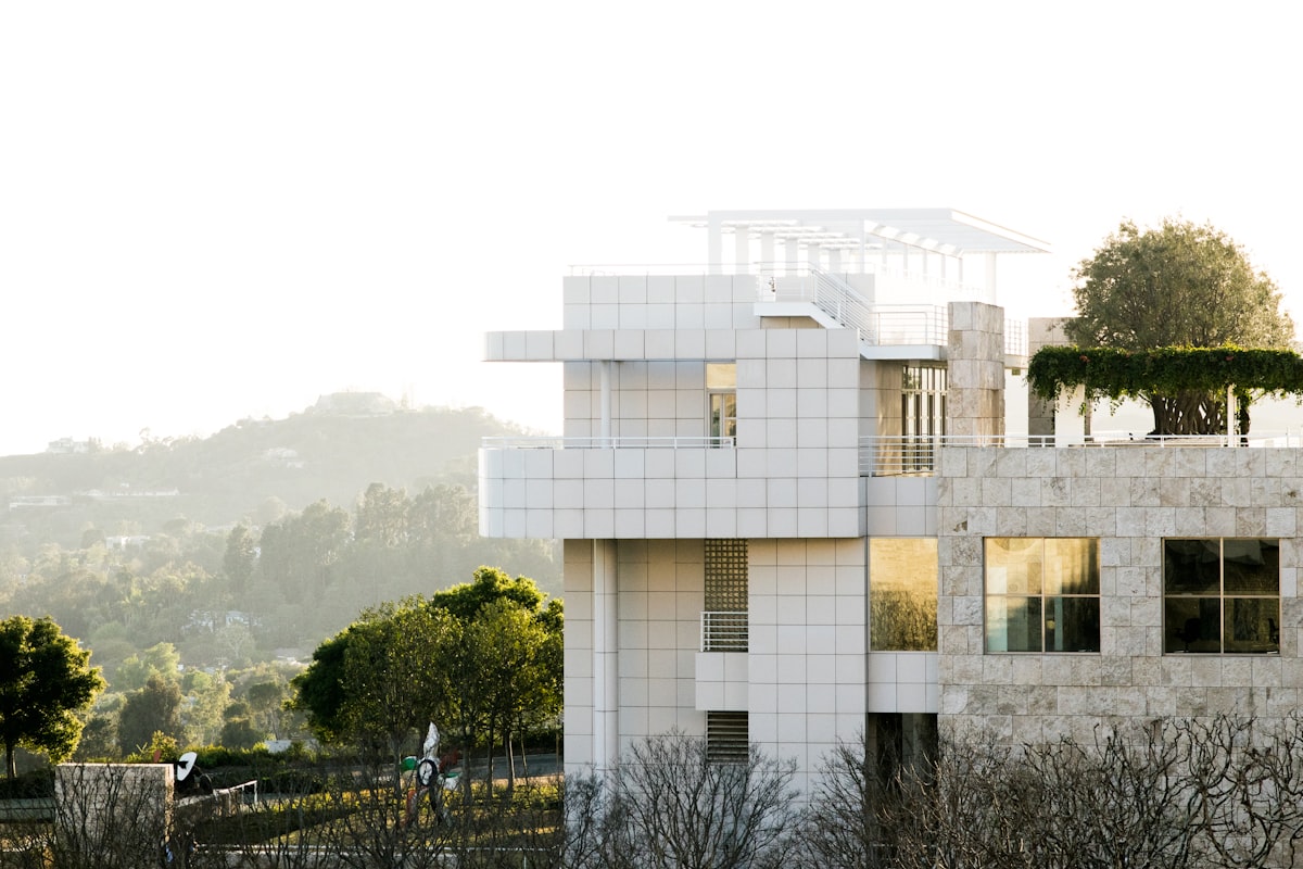 Modern apartments exterior