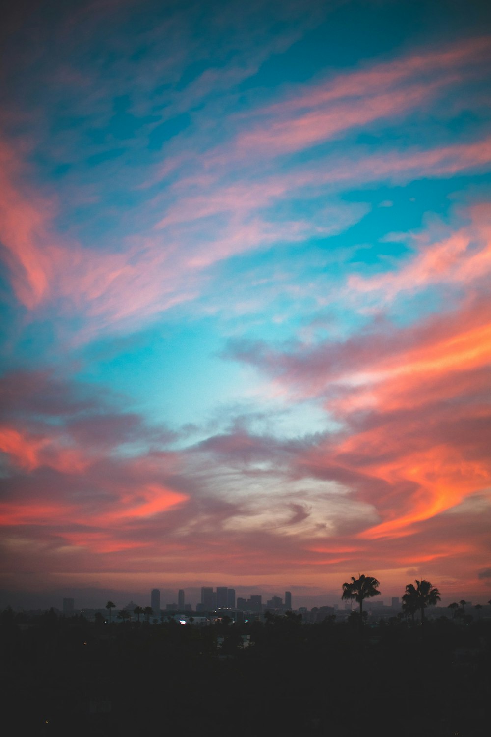 Red Sunset Clouds Png