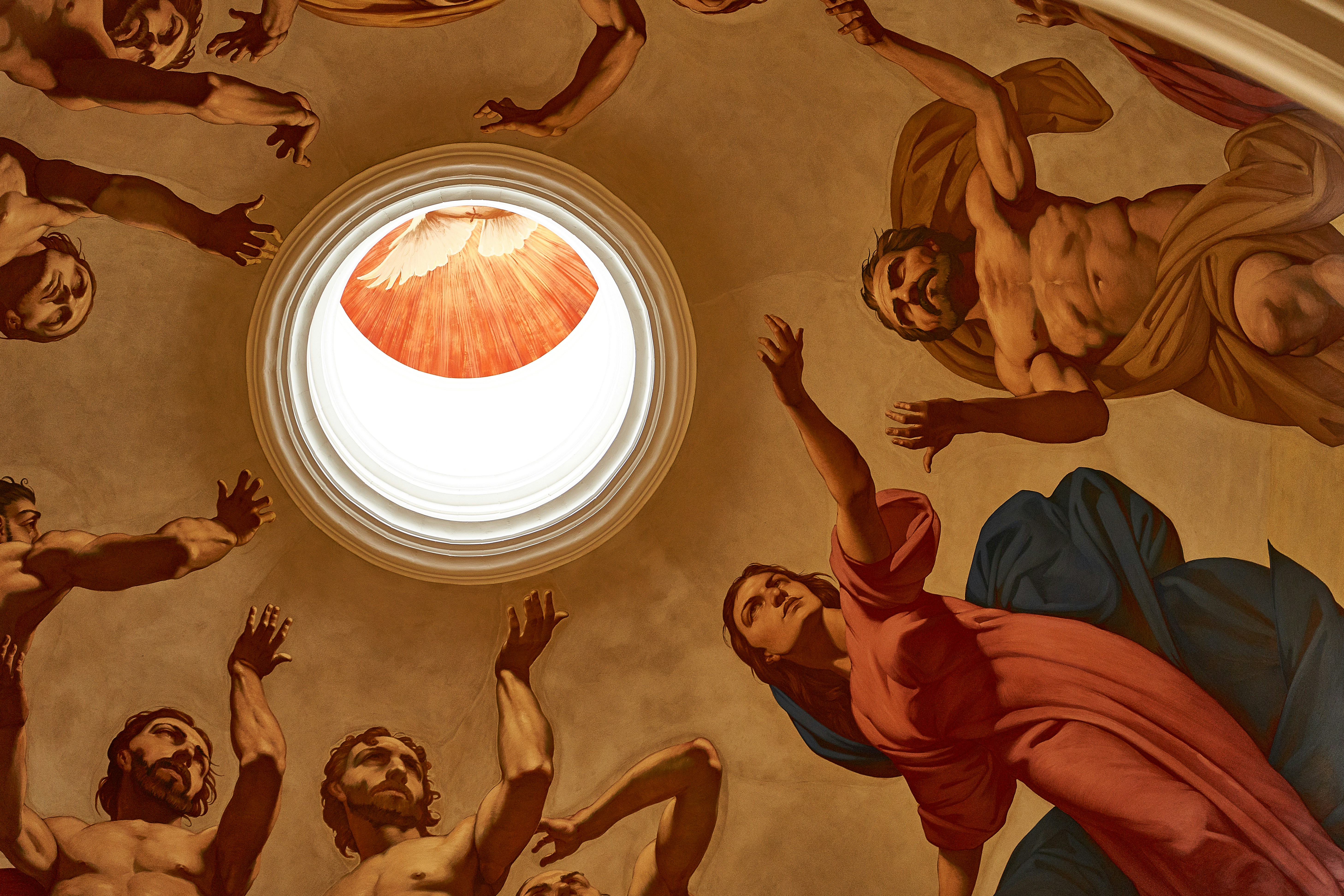 religious painting ceiling, 