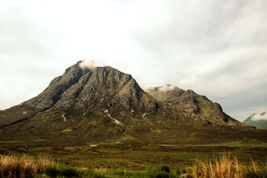 gray rock formation mountain during daytime in Glencoe United Kingdom