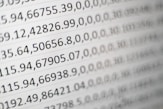 white printing paper with numbers