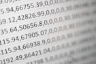 white printing paper with numbers
