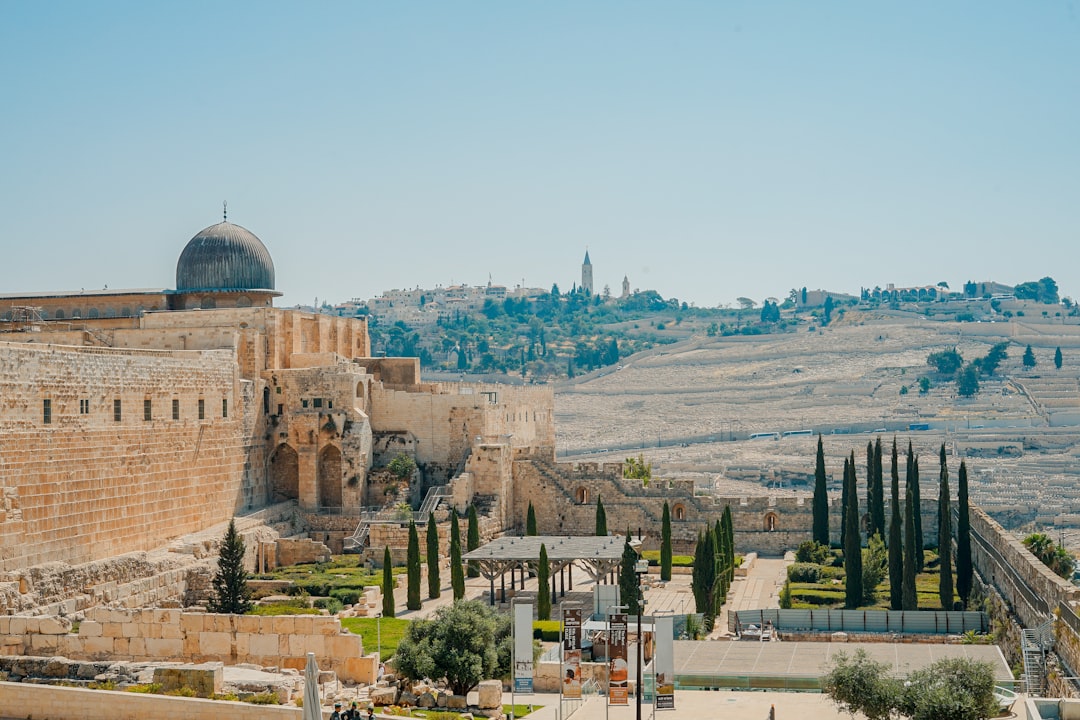 brown mosque at daytime, Western Wall Jerusalem