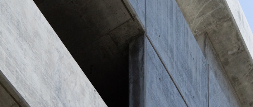 architectural photography of concrete building