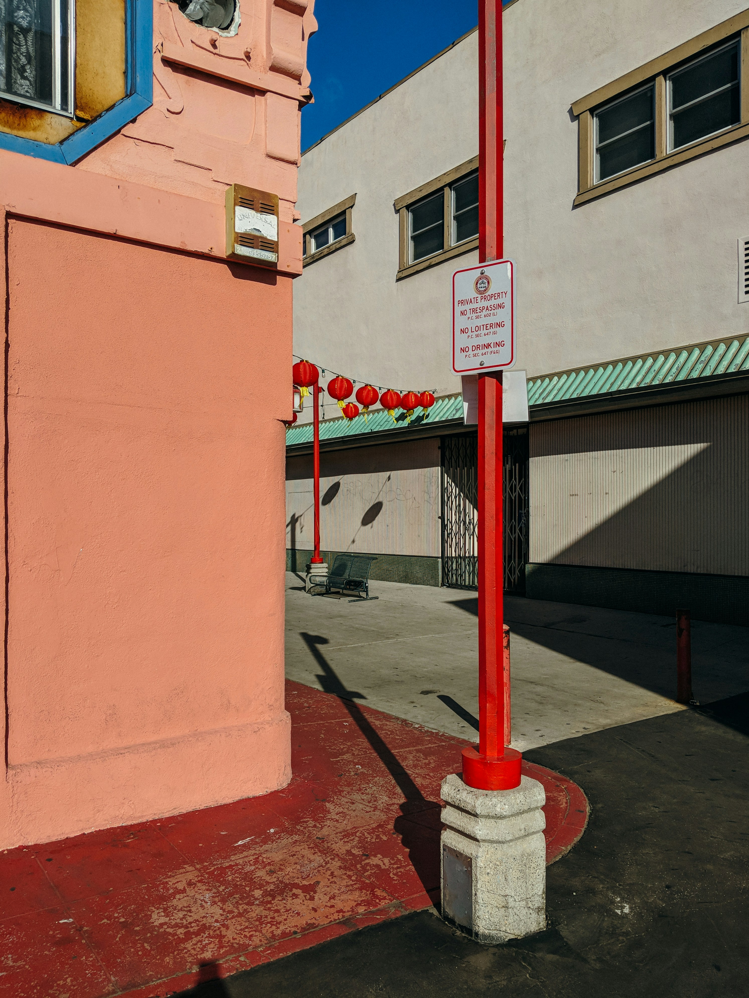 empty corner road