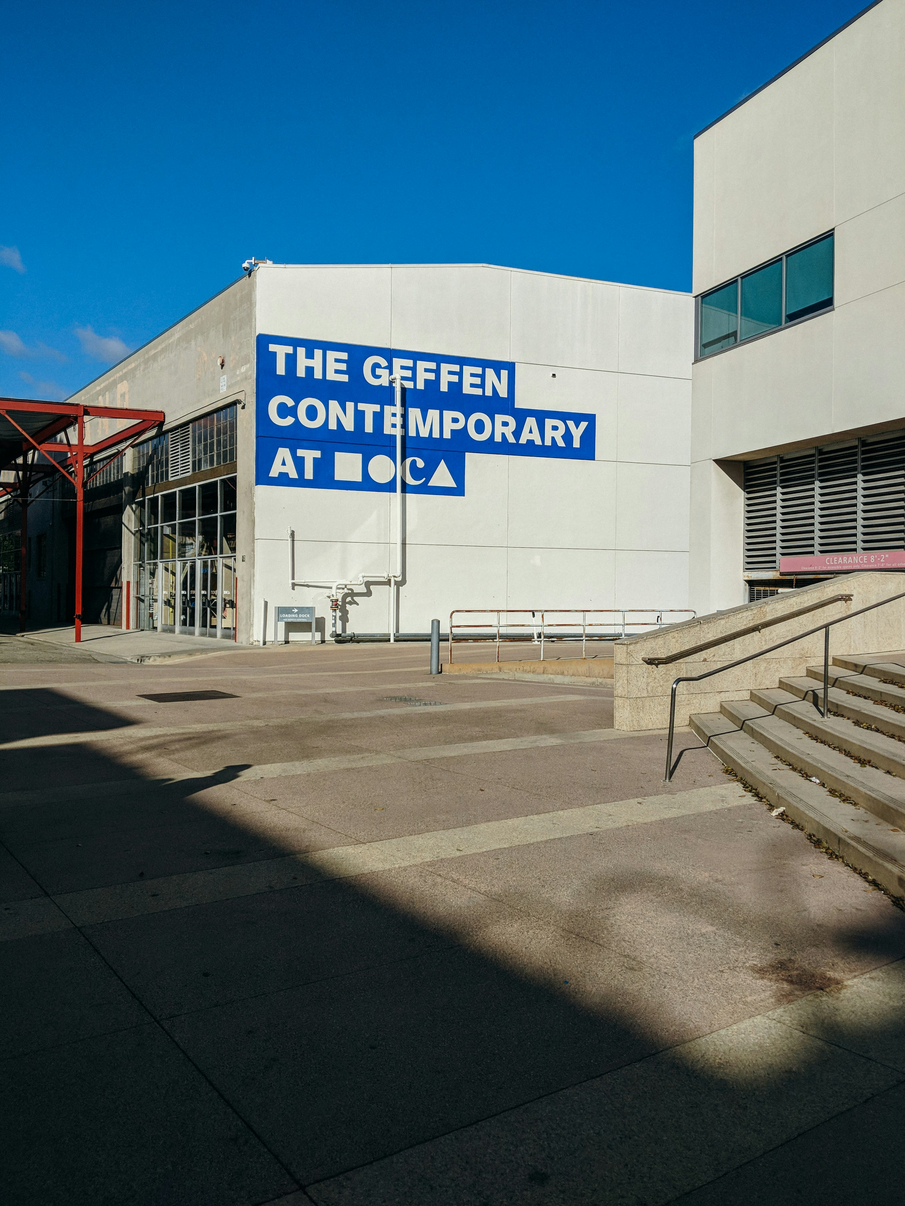 The Geffen Contemporary building under blue sky during daytime